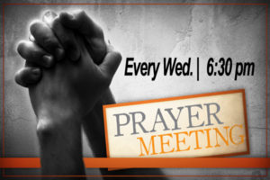 Wednesday Prayer Meeting