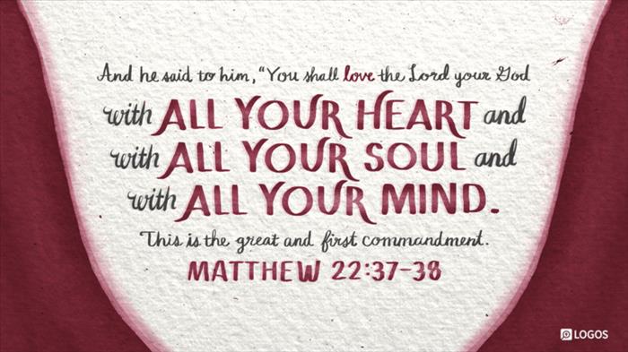 Matthew 22:37