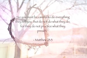 Matthew 23:3