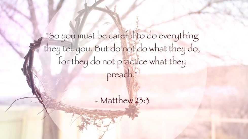 Matthew 23:3