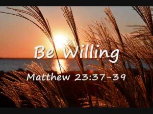 MAtthew 23:37
