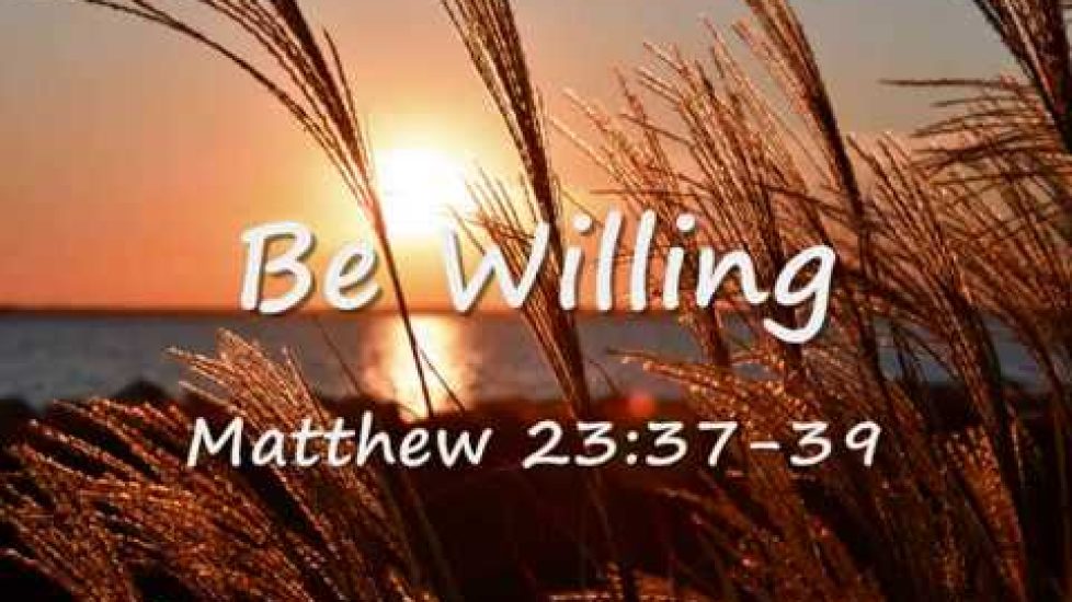 MAtthew 23:37