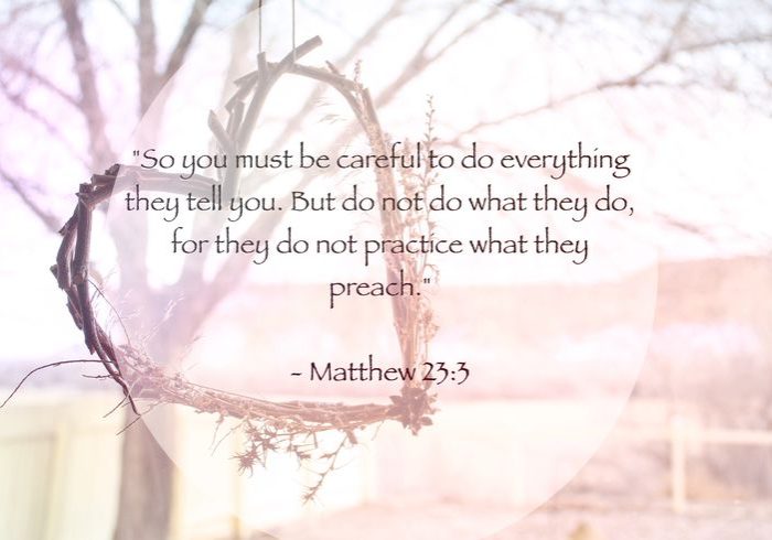 Matthew 23:3